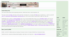 Desktop Screenshot of clarkeology.com