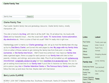 Tablet Screenshot of clarkeology.com